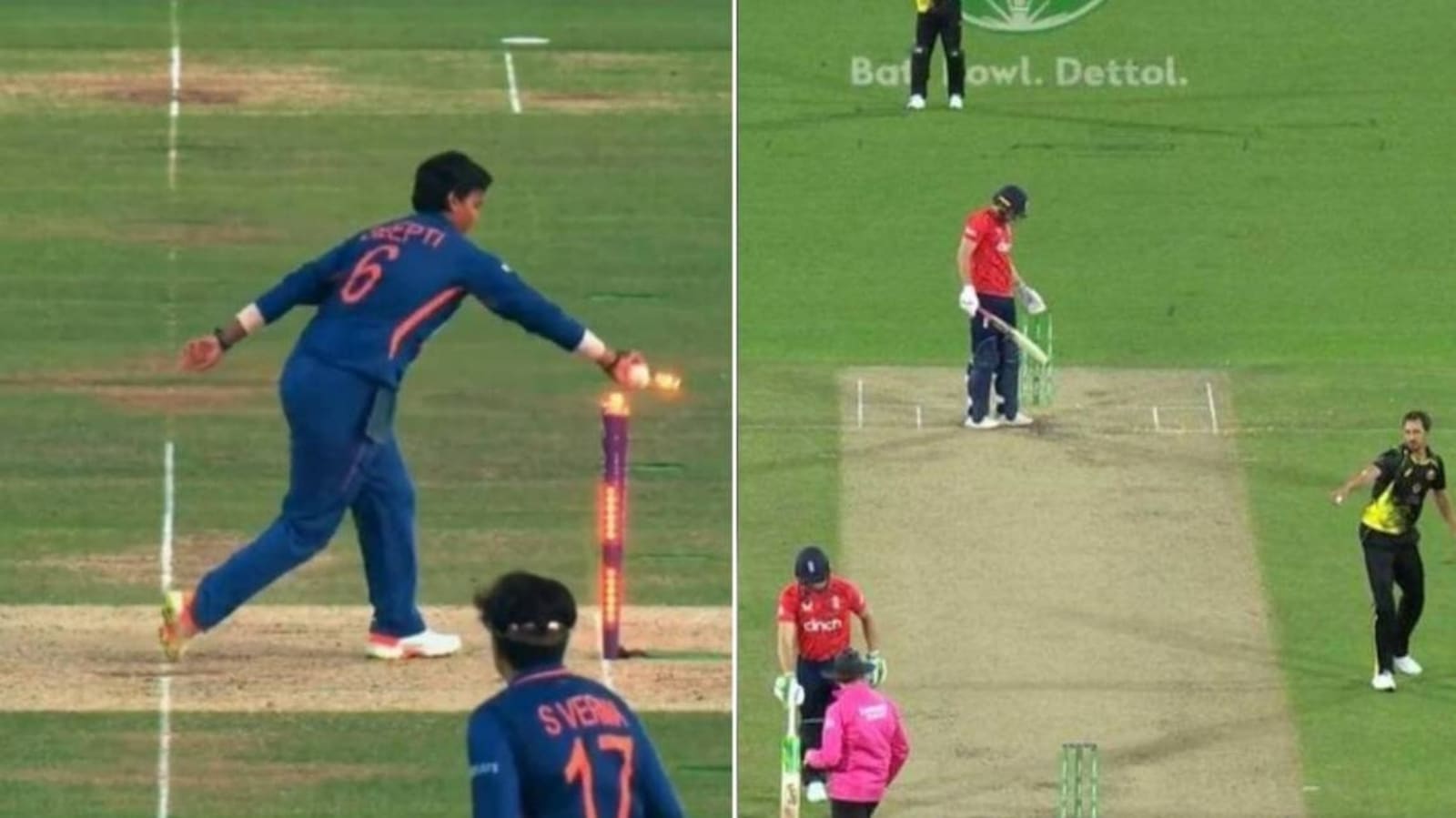i-m-not-deepti-but-mitchell-starc-s-words-to-jos-buttler-starts-fiery-exchange-sparks-non-striker-run-out-debate