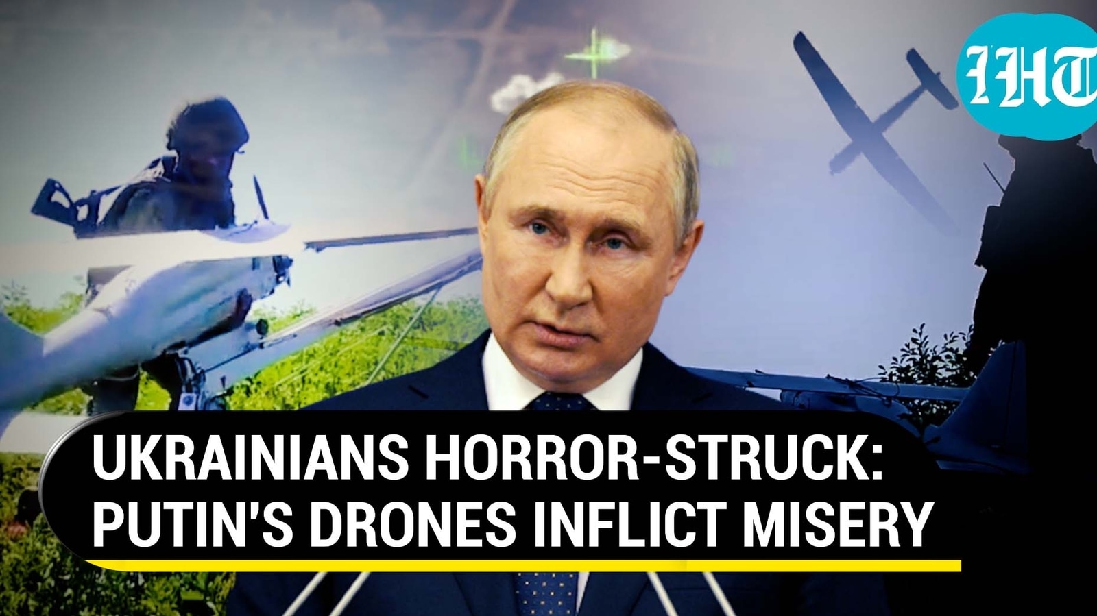 Putin's Press Service Claims Two Ukrainian Drones Targeted Kremlin Last