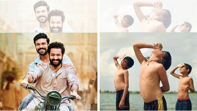 While Chhello Show (Last Film Show; right) is India’s official entry to the Oscars, most believe RRR (left) deserved it more While Chhello Show (Last Film Show; right) is India’s official entry to the Oscars, most believe RRR (left) deserved it more