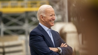 Joe Biden: US President Joe Biden in Los Angeles, California, US. (Bloomberg) Joe Biden: US President Joe Biden in Los Angeles, California, US. (Bloomberg)