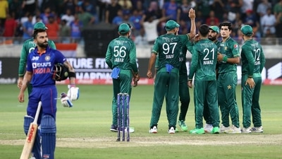 Still from India's Asia Cup 2022 match against Pakistan (REUTERS)