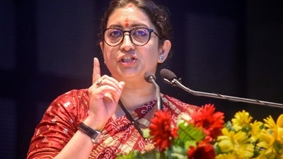 Smriti Irani warned Kejriwal that his 'party shall be decimated electorally decimated' in Gujarat (PTI)