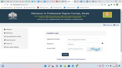 KEAM 2022 provisional list for third phase released at cee.kerala.gov.in KEAM 2022 provisional list for third phase released at cee.kerala.gov.in