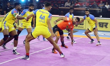 PKL 9: U Mumba vs Tamil Thalaivas match PKL 9: U Mumba vs Tamil Thalaivas match