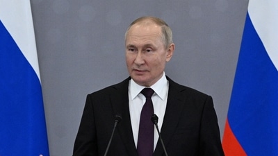 Russian President Vladimir Putin. (REUTERS)