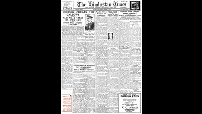 HT This Day: October 16, 1946 -- Goering cheats the gallows