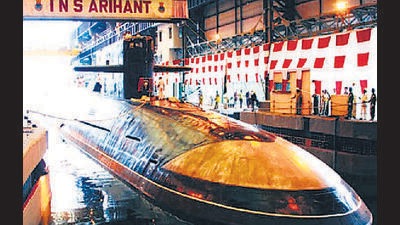 Navy test-fires ballistic missile from INS Arihant