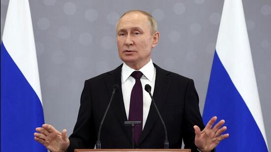 Russian President Vladimir Putin described India and China as “close allies and partners” (via REUTERS) Russian President Vladimir Putin described India and China as “close allies and partners” (via REUTERS)