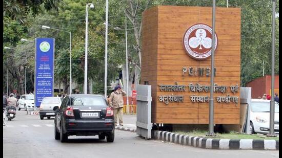 Post Graduate Institute of Medical education and Research is yet to implement the National Policy for Rare Diseases due to which patients undergoing treatment for rare diseases are left in the lurch. (HT File)