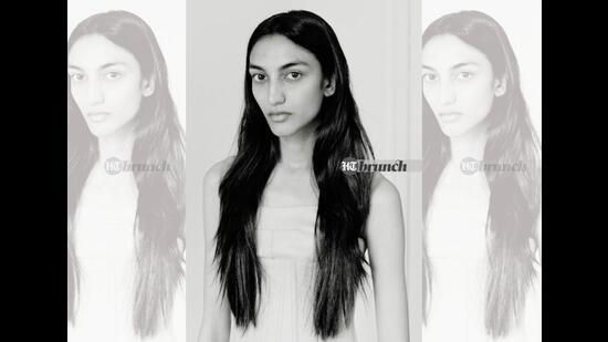 Avanti says, “Being selected for the show was one thing, but when Donatella Versace walked up to me at fittings and told me I was opening the show, it was surreal” (Augustin Michaud) Avanti says, “Being selected for the show was one thing, but when Donatella Versace walked up to me at fittings and told me I was opening the show, it was surreal” (Augustin Michaud)
