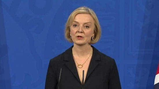 British Prime Minister Liz Truss. (Image courtesy: BBC )