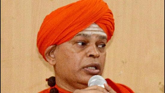 Lingayat seer Shivamurthy Murugha Sharanaru claimed that the case was part of a long-drawn conspiracy against him. (ANI)