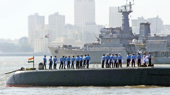 INS Arihant test fires submarine launched ballistic missile. (File Photo)(MINT_PRINT)