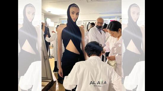 Avanti behind the scenes with Alaïa at Paris Fashion Week Avanti behind the scenes with Alaïa at Paris Fashion Week