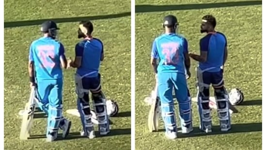 Virat Kohli had a 20-minute long chat with Hardik Pandya