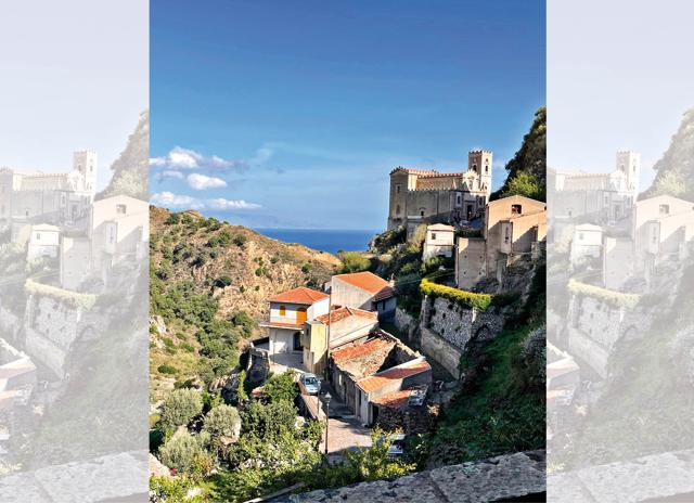 The church in Savoca village, where Michael married Apollonia in the movie