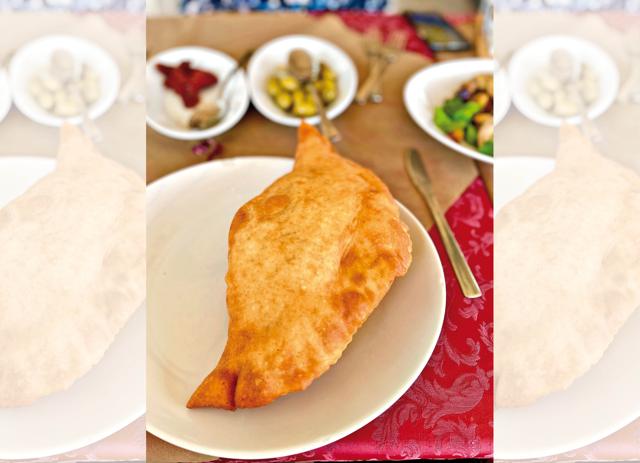 Near Etna, in the town of Zafferana, the pizza is a deep-fried giant Calzone