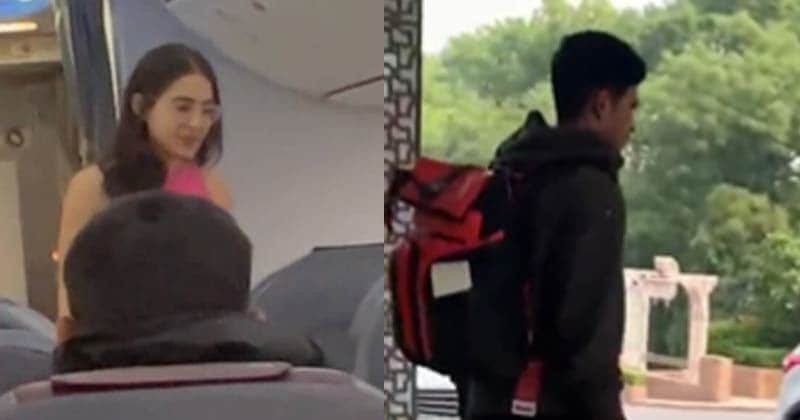Videos of Sara Ali Khan and Shubman Gill from a hotel and a flight were shared online. Videos of Sara Ali Khan and Shubman Gill from a hotel and a flight were shared online. 