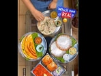Food paintings created by Rucha Limaye.(Instagram/@ruandchai) Food paintings created by Rucha Limaye.(Instagram/@ruandchai)