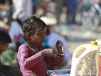 India remains behind neighbours Pakistan, Bangladesh and Nepal, according to the Global Hunger Index 2022. India remains behind neighbours Pakistan, Bangladesh and Nepal, according to the Global Hunger Index 2022.