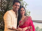 Katrina Kaif and Vicky Kaushal celebrated their first Karwa Chauth. Katrina Kaif and Vicky Kaushal celebrated their first Karwa Chauth.