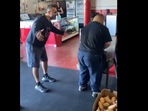 Boxing coach surprised his student.(Instagram/@manuel.boxing) Boxing coach surprised his student.(Instagram/@manuel.boxing)