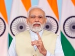 Prime Minister Narendra Modi addresses the inaugural session of All India Conference of Law Ministers and Secretaries, via video conferencing, in New Delhi, Saturday. Prime Minister Narendra Modi addresses the inaugural session of All India Conference of Law Ministers and Secretaries, via video conferencing, in New Delhi, Saturday.