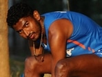 Athlete Avinash Sable(Bharat Bhushan Hindustan Times) Athlete Avinash Sable(Bharat Bhushan Hindustan Times)