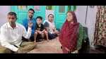 Mohammad Shahid with his family members. (HT) Mohammad Shahid with his family members. (HT)