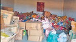 The officers put the estimated cost of the firecrackers at Rs1 crore in the retail market, and added that the consignment was brought from Sivakasi in Tamil Nadu. (HT Photo) The officers put the estimated cost of the firecrackers at Rs1 crore in the retail market, and added that the consignment was brought from Sivakasi in Tamil Nadu. (HT Photo)
