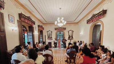 The performances take place in select settings like heritage homes and feature exclusively traditional and Portuguese influenced music. (Sourced) The performances take place in select settings like heritage homes and feature exclusively traditional and Portuguese influenced music. (Sourced)