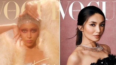 Singapore: Vogue Singapore's covers are seen. (Facebook) Singapore: Vogue Singapore's covers are seen. (Facebook)