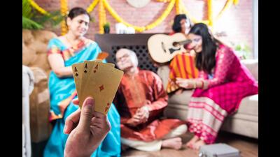 Casino themed card parties have gained popularity in Delhi-NCR this year, ahead of Diwali. (Photo: Shutterstock (For representational purposes only)) Casino themed card parties have gained popularity in Delhi-NCR this year, ahead of Diwali. (Photo: Shutterstock (For representational purposes only))