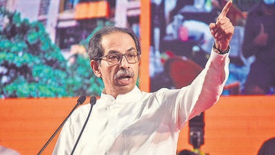 The upcoming Brihanmumbai Municipal Corporation (BMC) polls could well turn out to the Thackeray faction’s battle for survival after the vertical split effected by Shinde. (ANI Photo) The upcoming Brihanmumbai Municipal Corporation (BMC) polls could well turn out to the Thackeray faction’s battle for survival after the vertical split effected by Shinde. (ANI Photo)