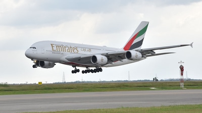The airport authorities have also informed that the aircraft landed on the new runway at KIA that was recently launched.