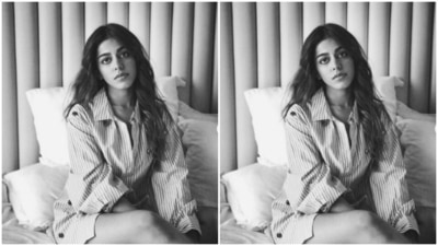 Alaya also knows how to make her fans drool in monochrome attires. Here's a picture of the actor looking amazing in an oversized shirt. (Instagram/@alayaf) Alaya also knows how to make her fans drool in monochrome attires. Here's a picture of the actor looking amazing in an oversized shirt. (Instagram/@alayaf)