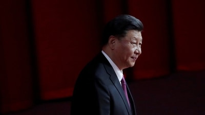 Xi Jinping: Chinese president Xi Jinping arrives for a cultural performance in Macau, China. (Reuters)