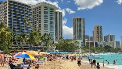 US cities Orlando and Oahu are rebounding the fastest due to leisure tourism (Twitter/hawaii_isla808)