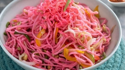 Recipe: Om nom nom your way into deliciousness with Pink Wasabi Veg Noodles (Corporate Chef James Biaka) Recipe: Om nom nom your way into deliciousness with Pink Wasabi Veg Noodles (Corporate Chef James Biaka)