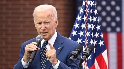 US President Joe Biden On Pakistan: US President Joe Biden speaks in Irvine, California. (AFP) US President Joe Biden On Pakistan: US President Joe Biden speaks in Irvine, California. (AFP)
