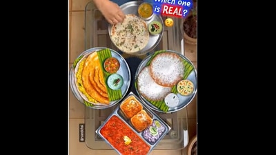 Food paintings created by Rucha Limaye. (Instagram/@ruandchai) Food paintings created by Rucha Limaye. (Instagram/@ruandchai)