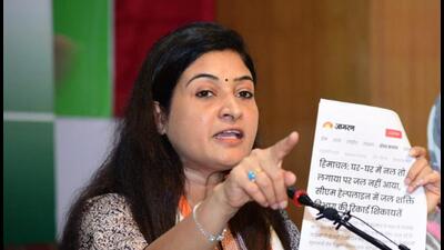 Congress spokesperson and Himachal’s in-charge for media affairs Alka Lamba also questioned the cabinet’s decision of granting the Hattee community a tribal status. (HT File)
