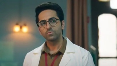 Ayushmann Khurrana in a still from Doctor G.&nbsp;