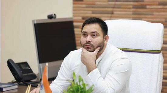 Deputy CM Tejashwi Yadav also holds the health portfolio. (HT)