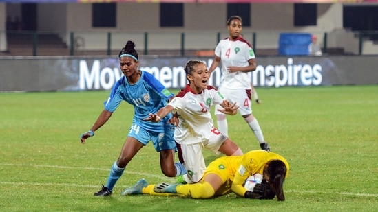 This is the third FIFA women’s competition after the 2019 World Cup and 2022 under-20 World Cup where VAR is being used.(Sai Saswat Mishra)