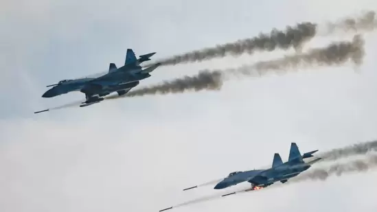 Russian air force or even the tiny Ukrainian one had little role to play. Russia watchers had predicted a swift decapitating strike on Ukraine’s air defences and then free rein to Russian operations.(Reuters)