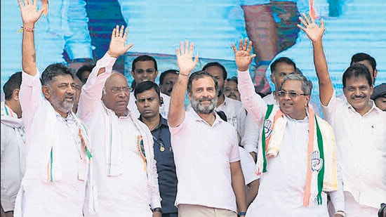 Rahul Gandhi hits out at BJP government in Karnataka on 'joblessness,  graft' | Bengaluru - Hindustan Times