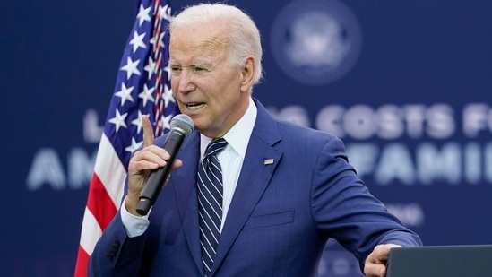 US President Joe Biden. (AP Photo/Carolyn Kaster)