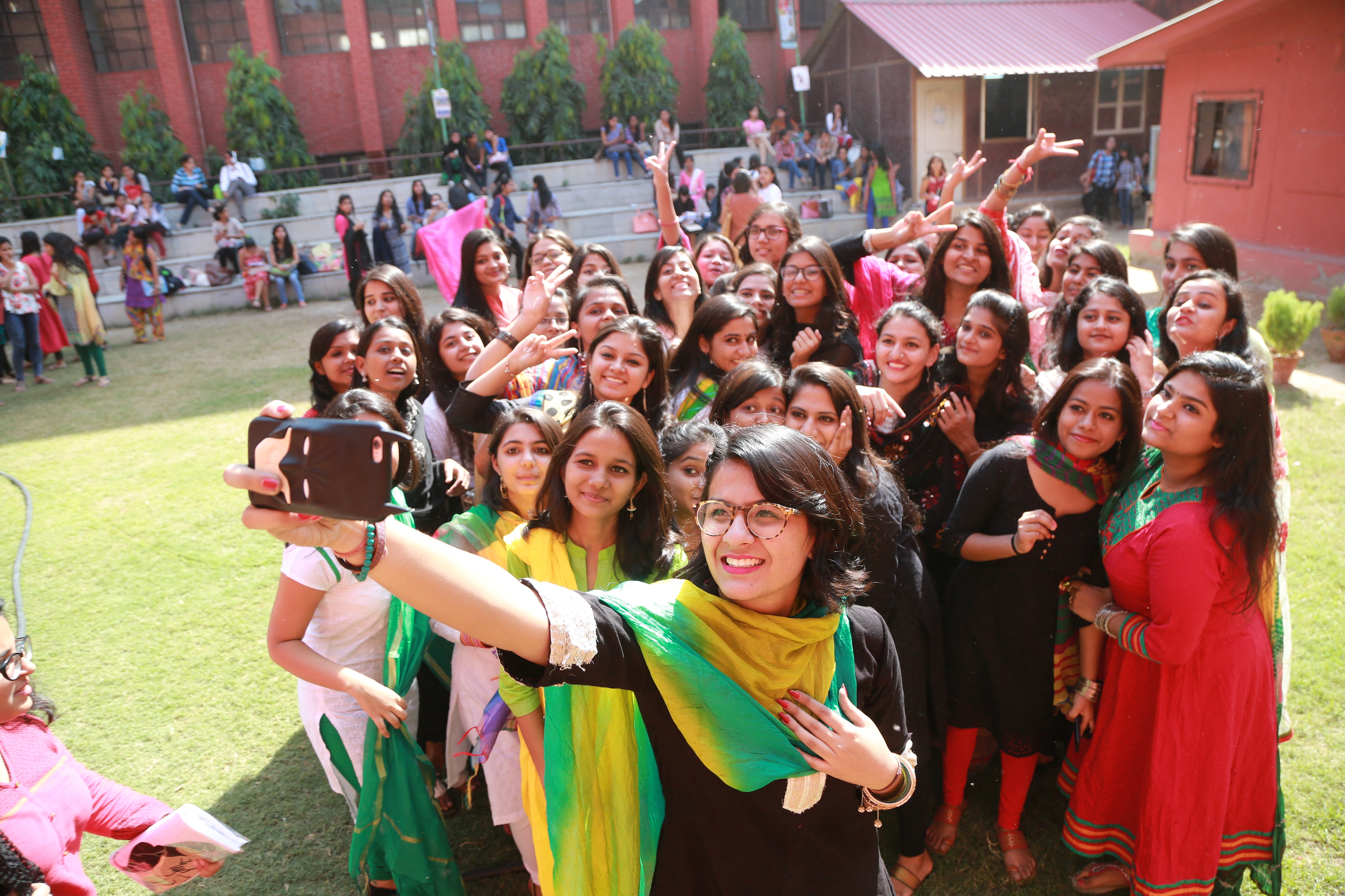 Diwali melas in the past have been quite a fun riot for students on campus. (Photo: AMAL KS/HT (For representational purposes only)) Diwali melas in the past have been quite a fun riot for students on campus. (Photo: AMAL KS/HT (For representational purposes only))