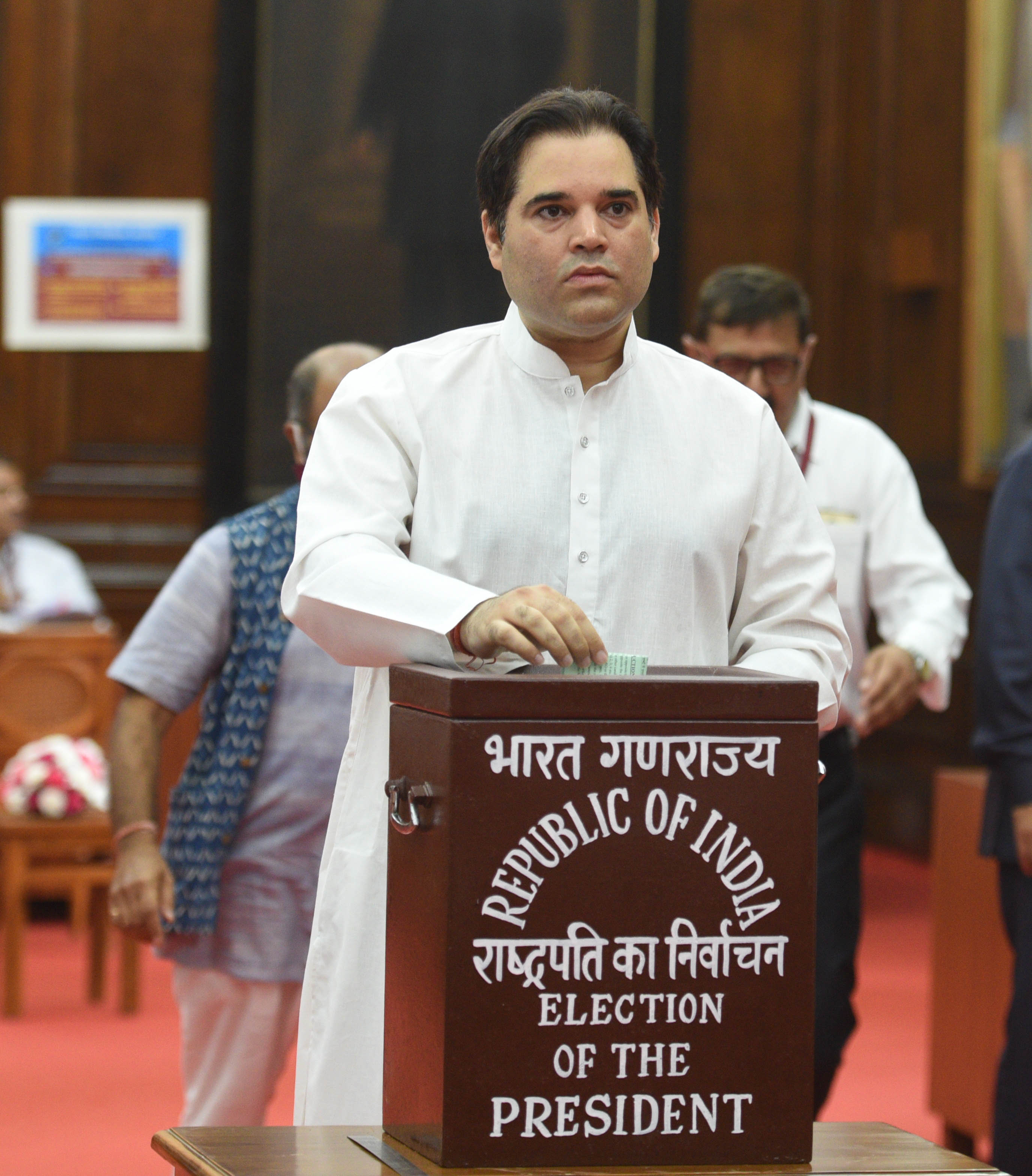BJP MP Varun Gandhi. (Photo by Arvind Yadav/Hindustan Times) (Hindustan Times)